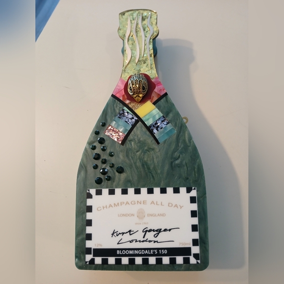 SOLD DO NOT BUY EXTREMELY RARE Kurt Geiger Collectable Champage Bag With Box - Picture 12 of 16